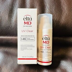 Elta MD UV Clear Broad-spectrum Facial Sunscreen SPF 46 1.7 OZ Exp 10/27